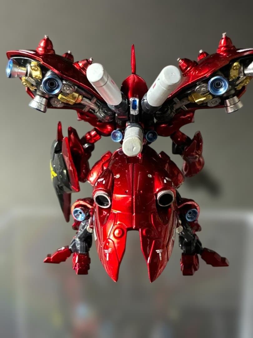 ガンダム アーティファクト 第一弾 ナイチンゲール　全塗装 　クリアケース付き