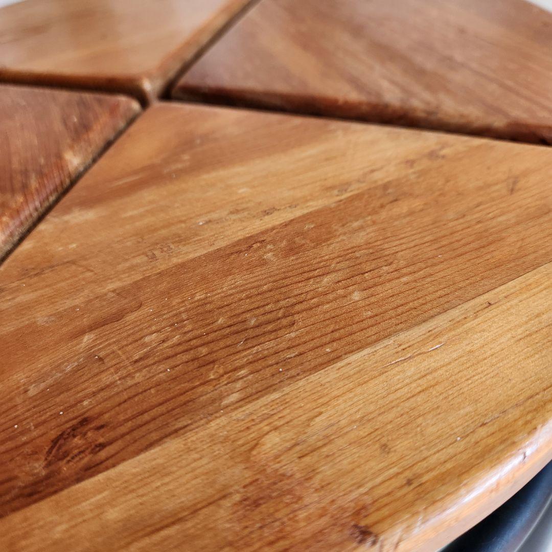 廃盤　希少モデル　IKEA AGNE スツール　椅子　パイン無垢材