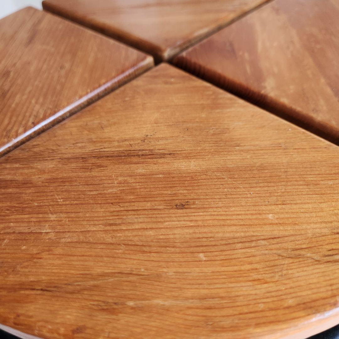 廃盤　希少モデル　IKEA AGNE スツール　椅子　パイン無垢材