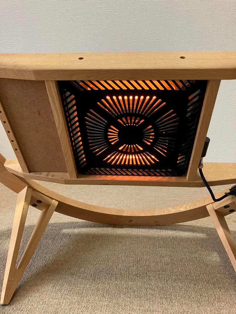 りゅう　アクタス　円形リビングテーブル100cm コタツ