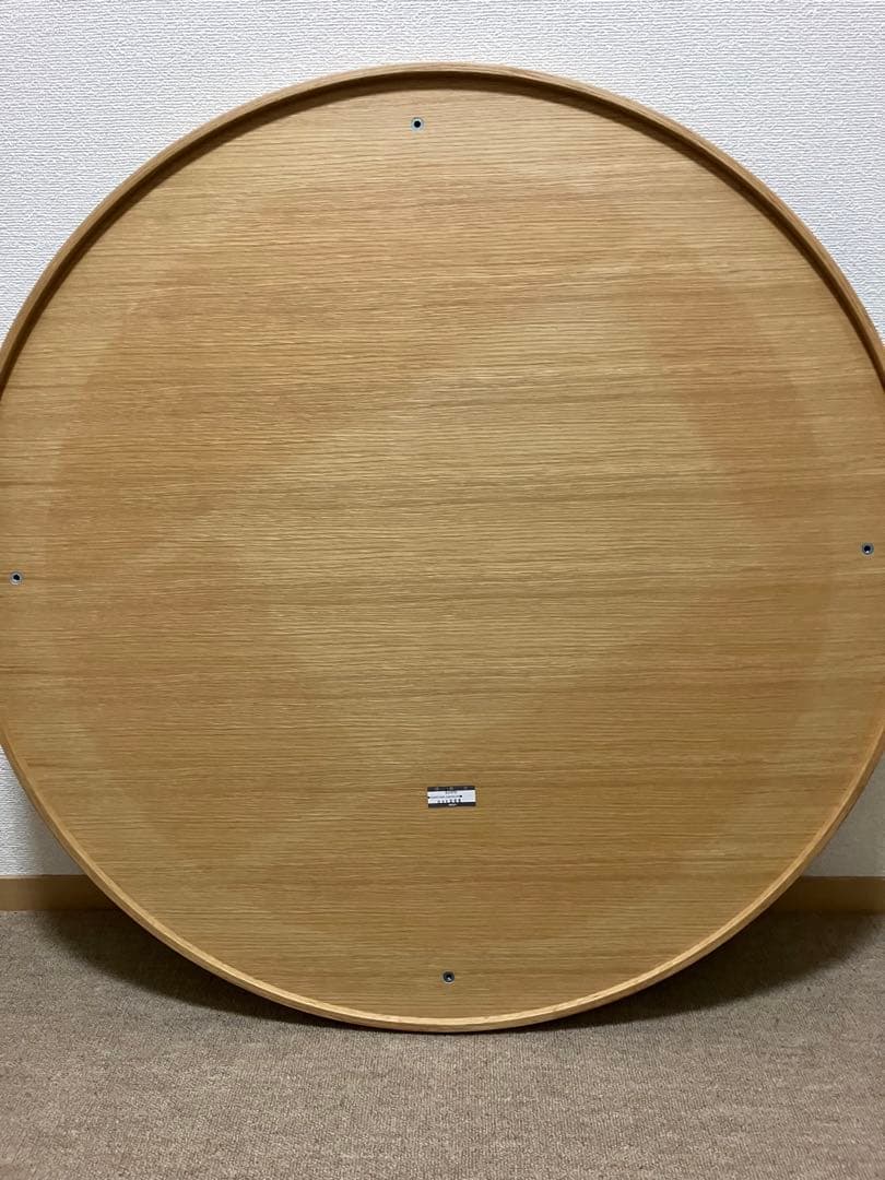 りゅう　アクタス　円形リビングテーブル100cm コタツ