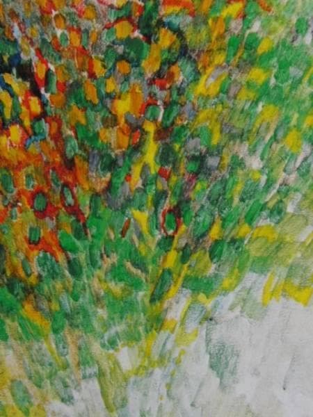 池田満寿夫、【樹木】、希少画集画、新品高級額・額装付、状態良好