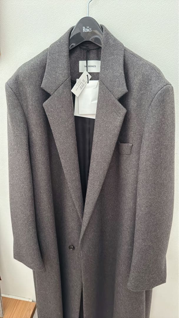 THE RERACS グレー チェスターコート新着未使用タグ付き