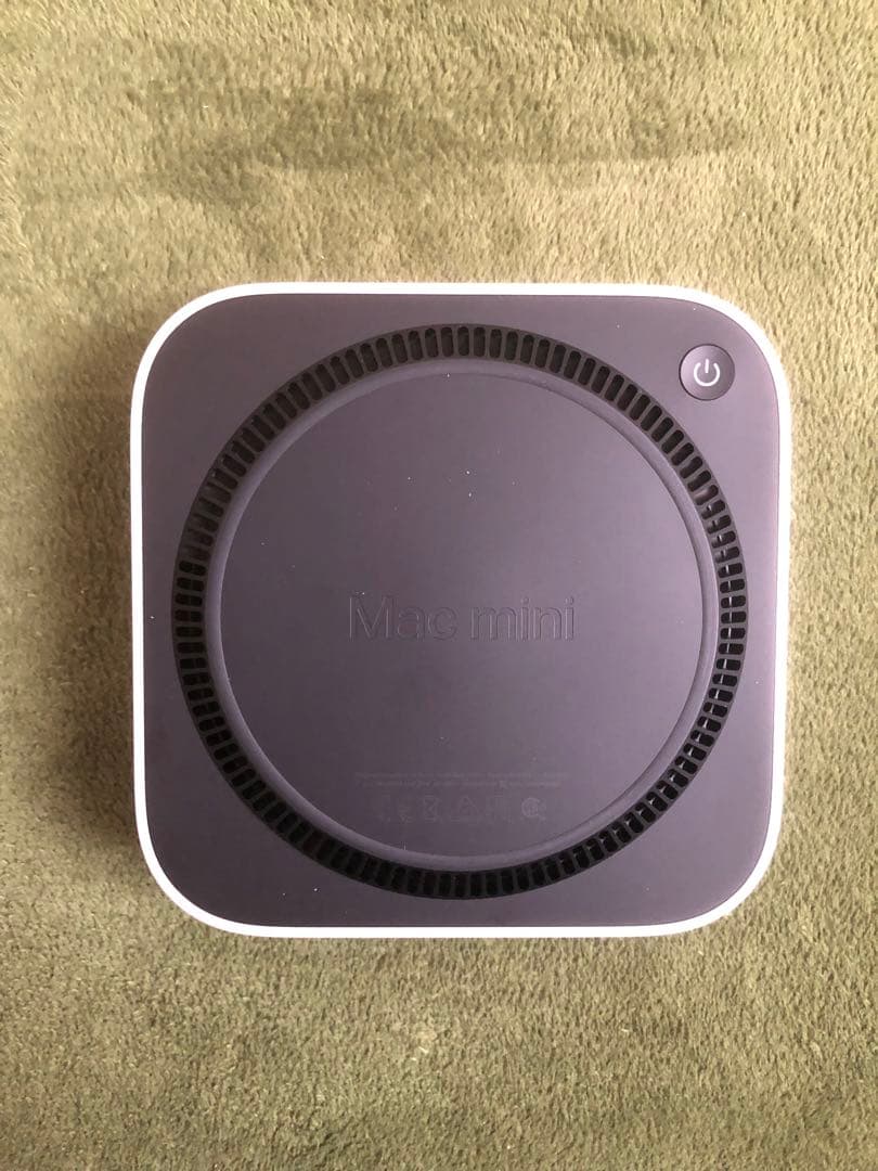 Apple M4チップ搭載 256GB SSD Mac mini 本体と付属品