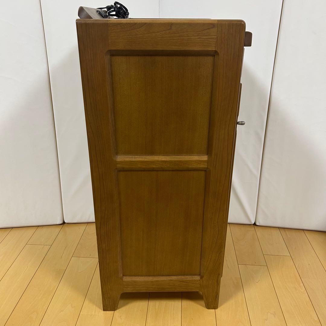 カリモク家具 電話台 FAX台 キャビネットコンセント付き karimoku