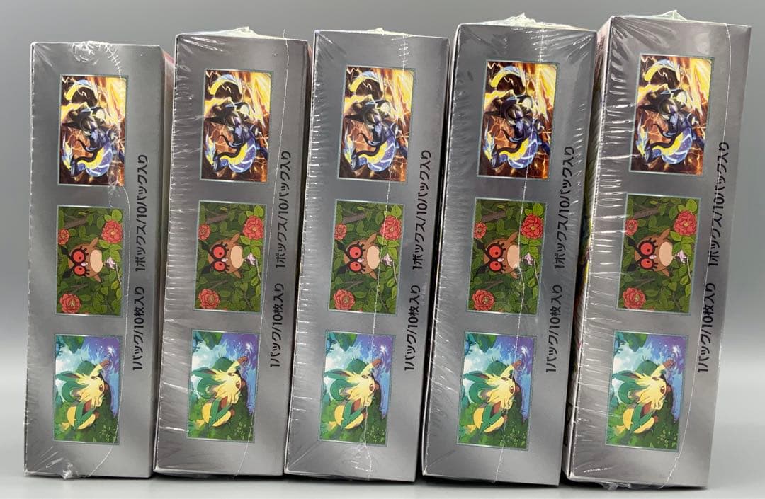 ポケモンカード　テラスタルフェスEX シュリンク付き　5箱セット