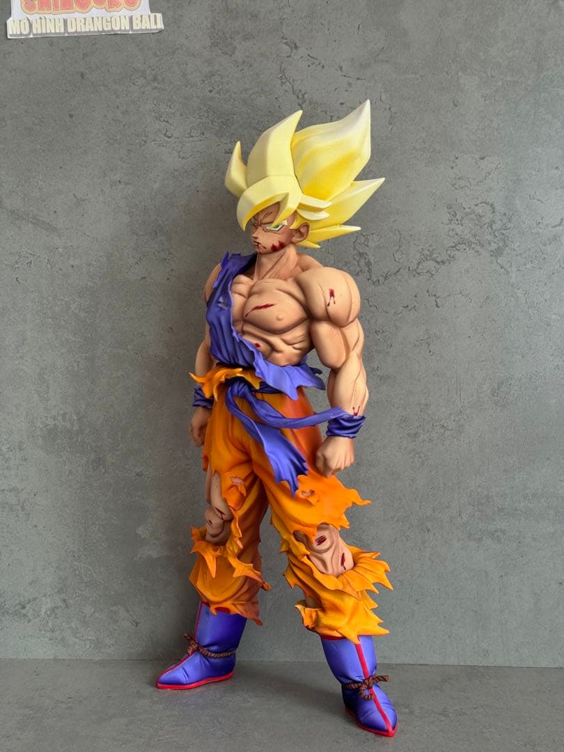 ドラゴンボール 孫悟空リペイント 三次元彩色