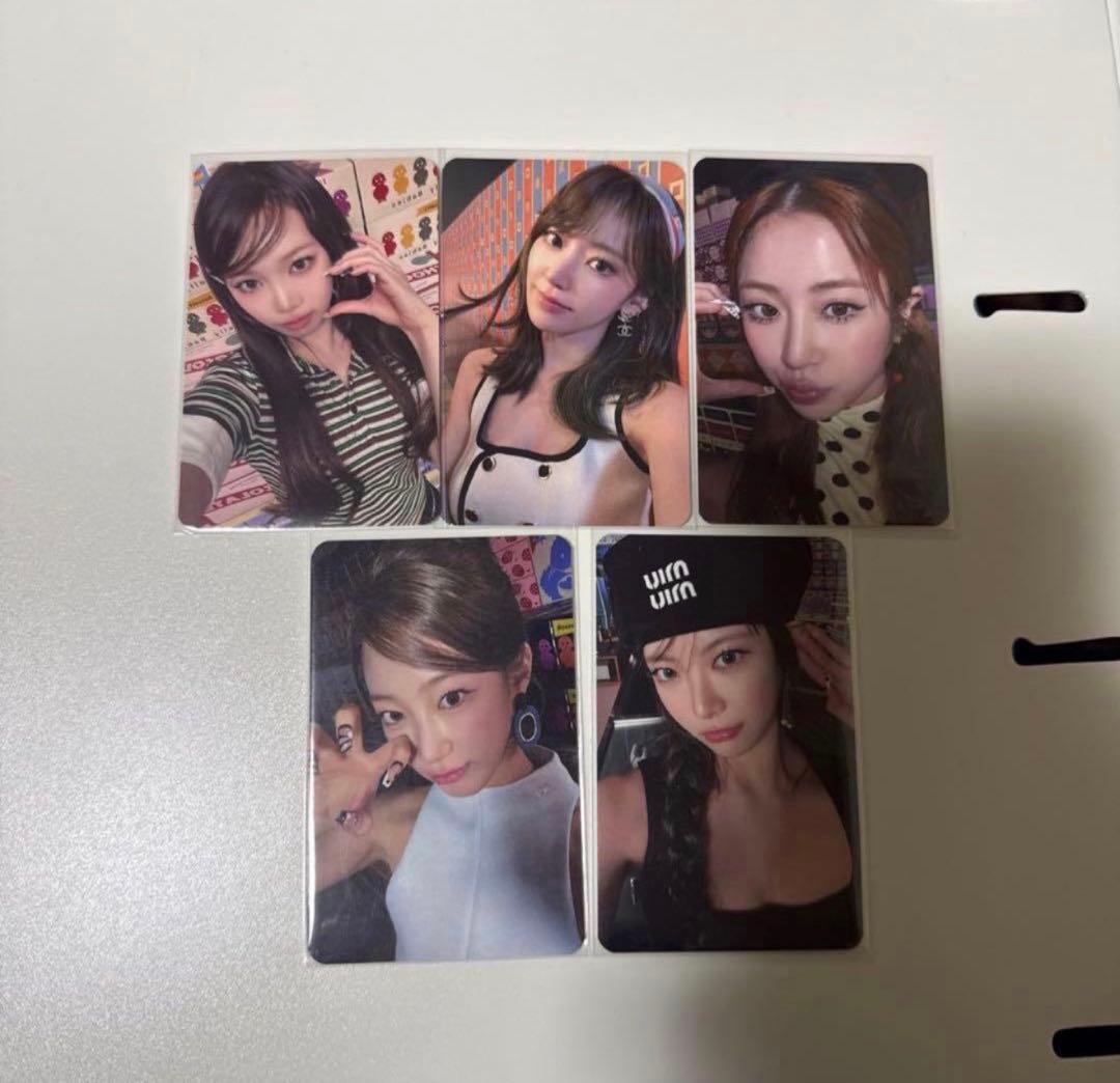 LE SSERAFIM HOT countingstar 限定 トレカ５枚セット