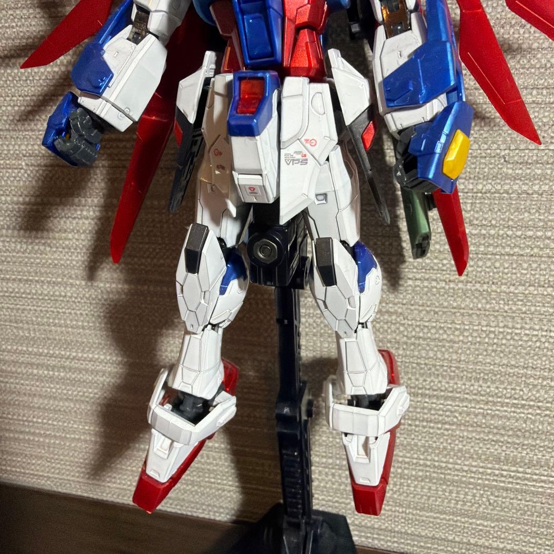 ガンプラ　ディスティニーガンダム　チタニウムフィニッシュ(RG)光の翼オプション