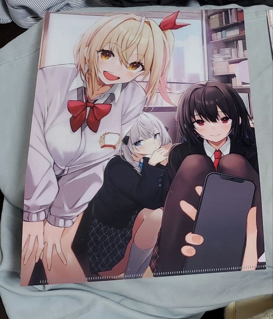 手に入れた催眠アプリで夢のハーレム生活を送りたいメロンブックスSSクリアファイル