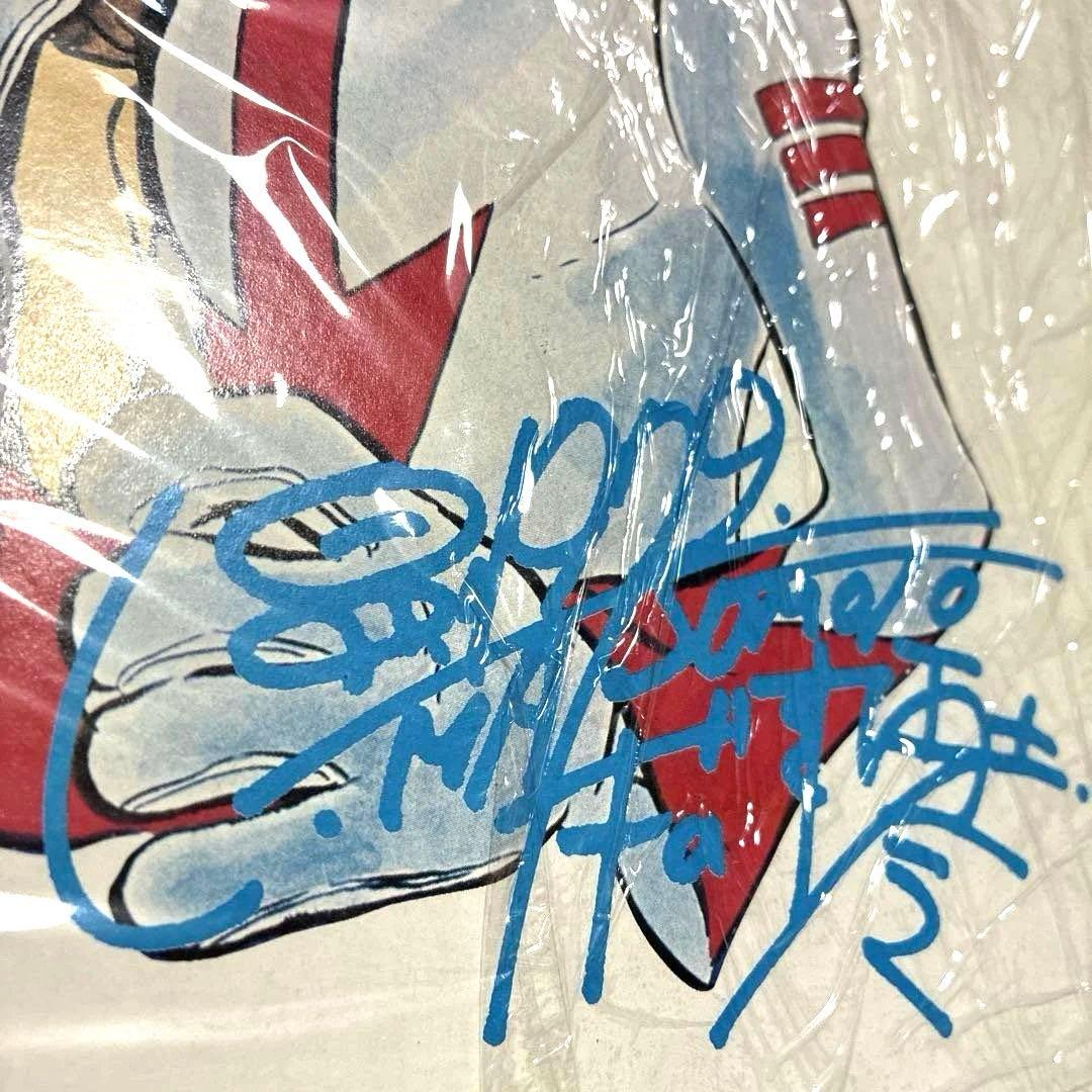 当時物　宇宙戦艦ヤマト　イラスト　松本零士先生　　サイン　昭和レトロ