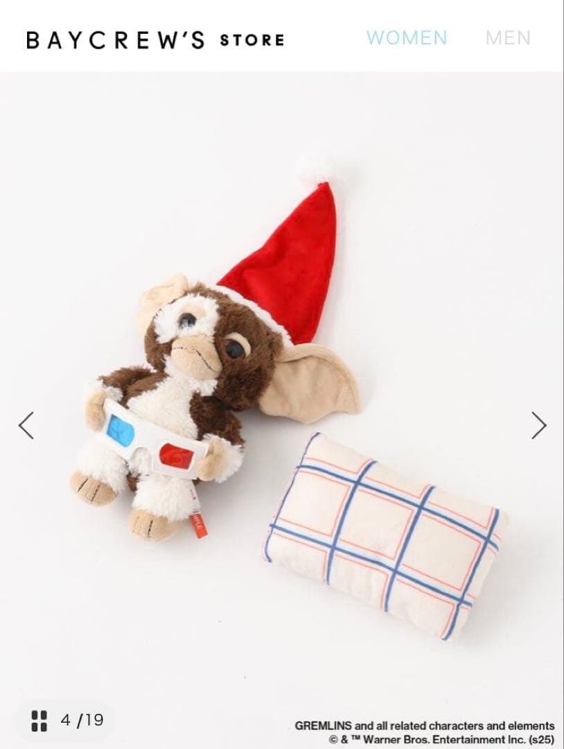 GREMLINS ×NICI×JSF サンタギズモ　グレムリン