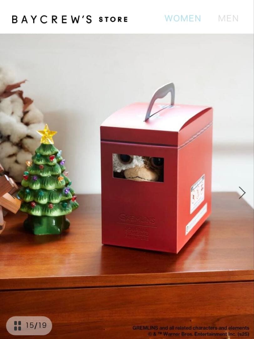 GREMLINS ×NICI×JSF サンタギズモ　グレムリン