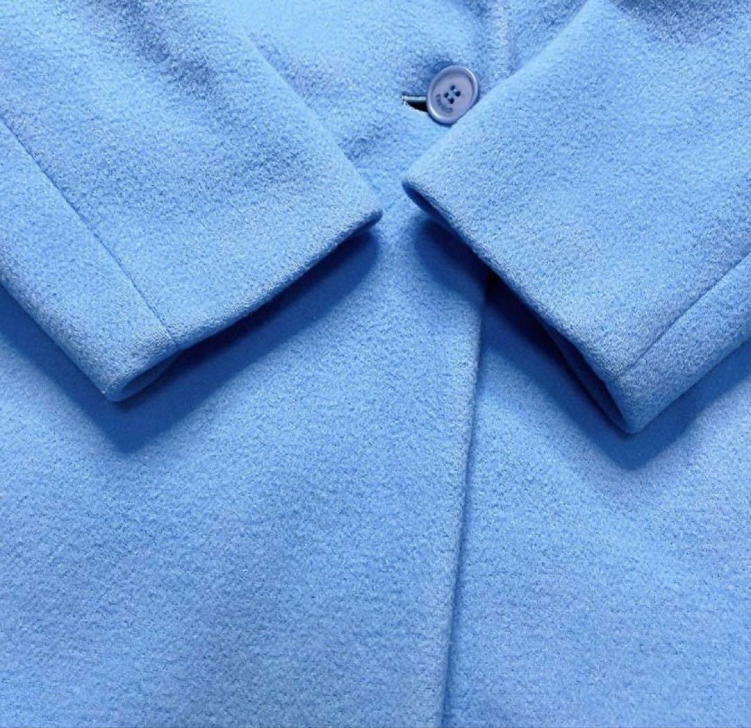 ENFOLD エンフォルド　リバーチェスター　コート　ライナー付　水色