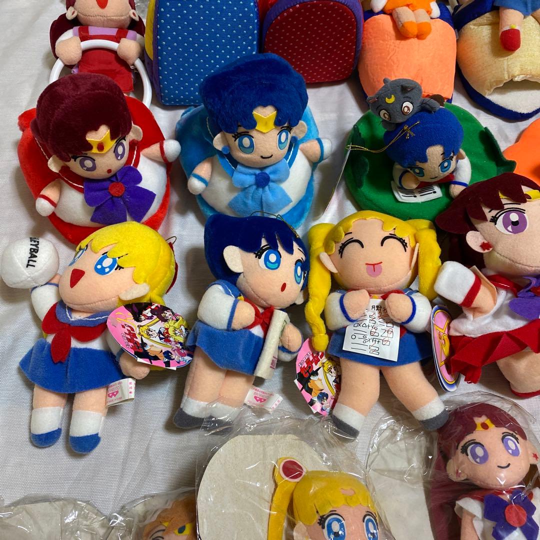 セーラームーン ぬいぐるみ 43体 まとめ 当時もの レトロ