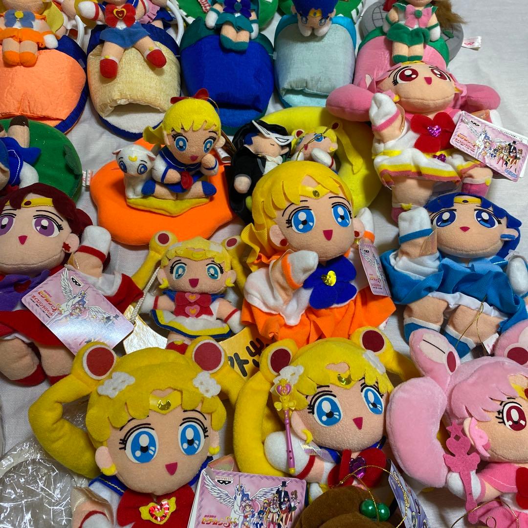 セーラームーン ぬいぐるみ 43体 まとめ 当時もの レトロ