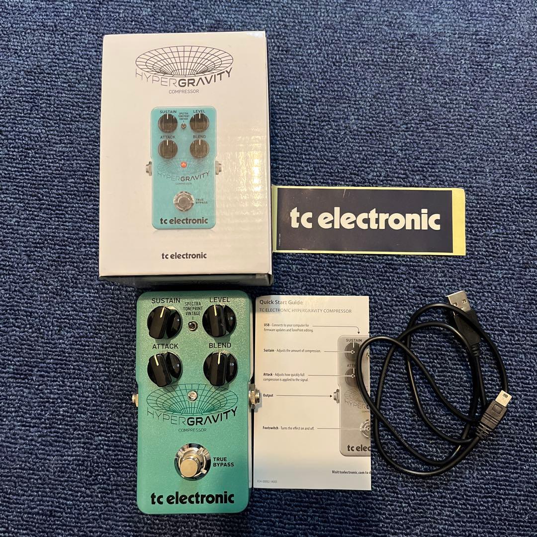 【美品】tc electronic HYPER GRAVITY コンプレッサー