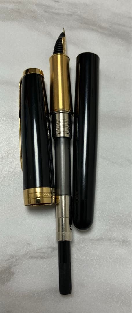 未使用★PAKER　パーカー　万年筆　ソネット　18K刻印　箱
