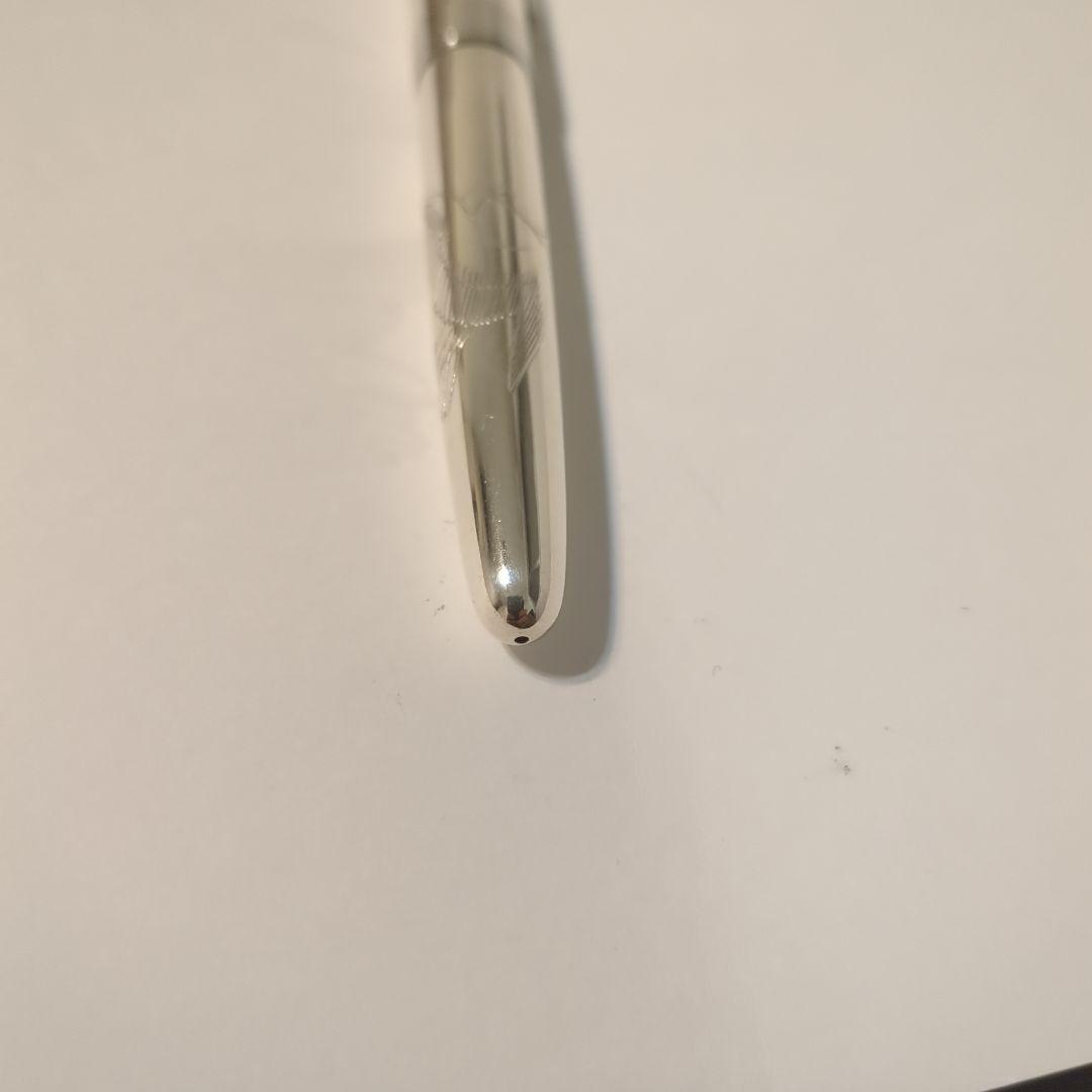 パイロット　シルバーン　鶴　硬　細字　18金750