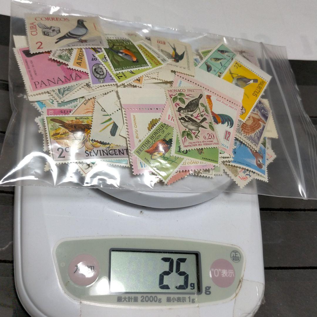 まとめ済 外国切手 世界各国鳥類切手大量まとめ 未使用