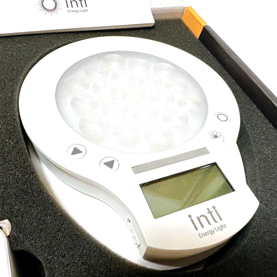 未使用 inti4s 光で起きる目覚まし時計 inti Energy Light