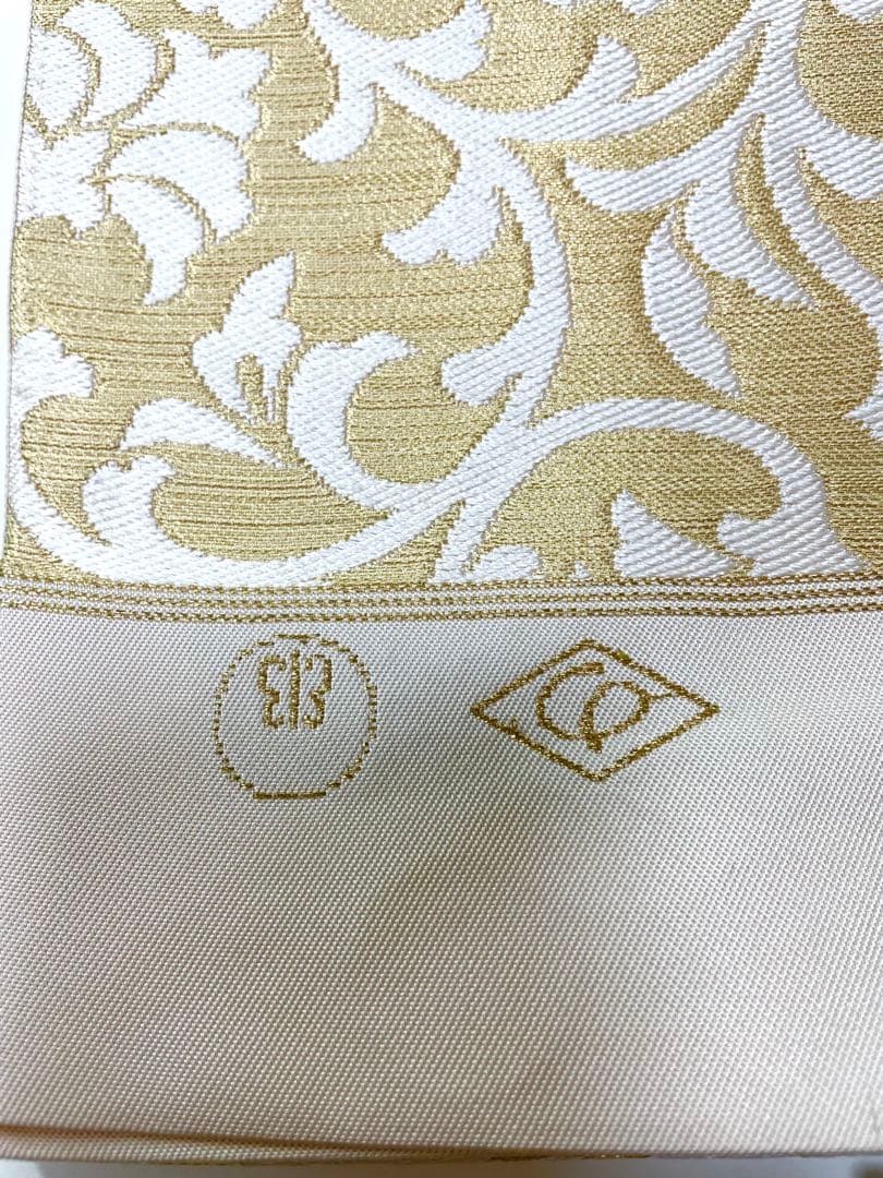 メ*8様 川島織物　本袋帯　唐草模様　六通柄