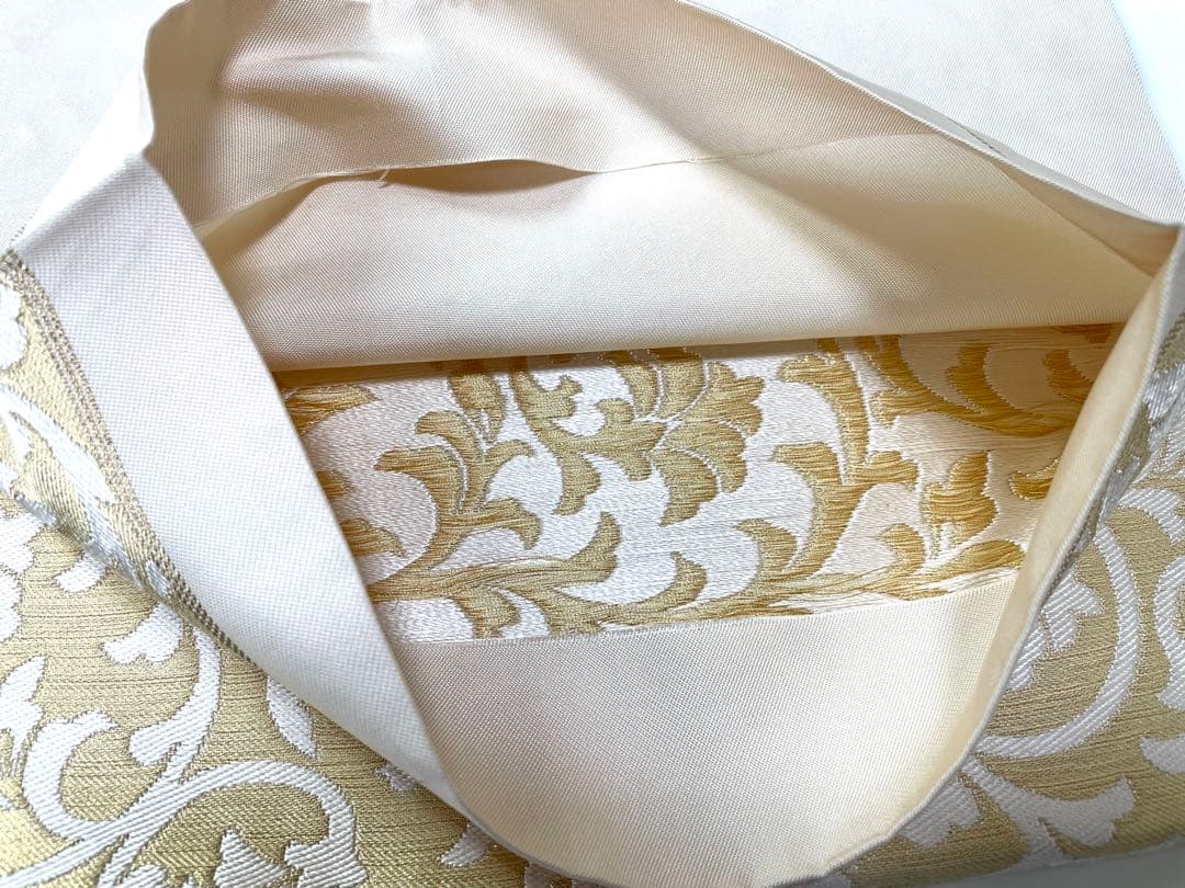 メ*8様 川島織物　本袋帯　唐草模様　六通柄