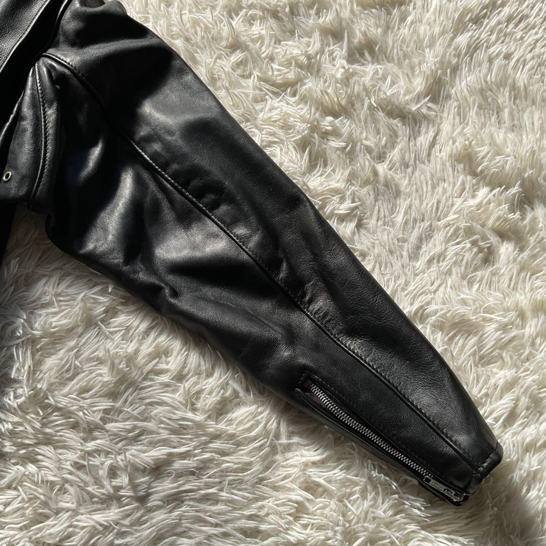 美品✨schott 642 レザージャケット　シングルライダース　USA製 40