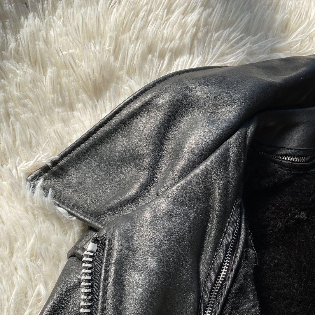 美品✨schott 642 レザージャケット　シングルライダース　USA製 40