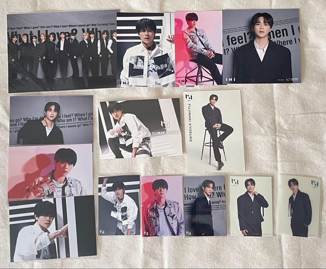 INI 藤牧京介 グッズ まとめ売り アクスタ トレカ ネームプレート など