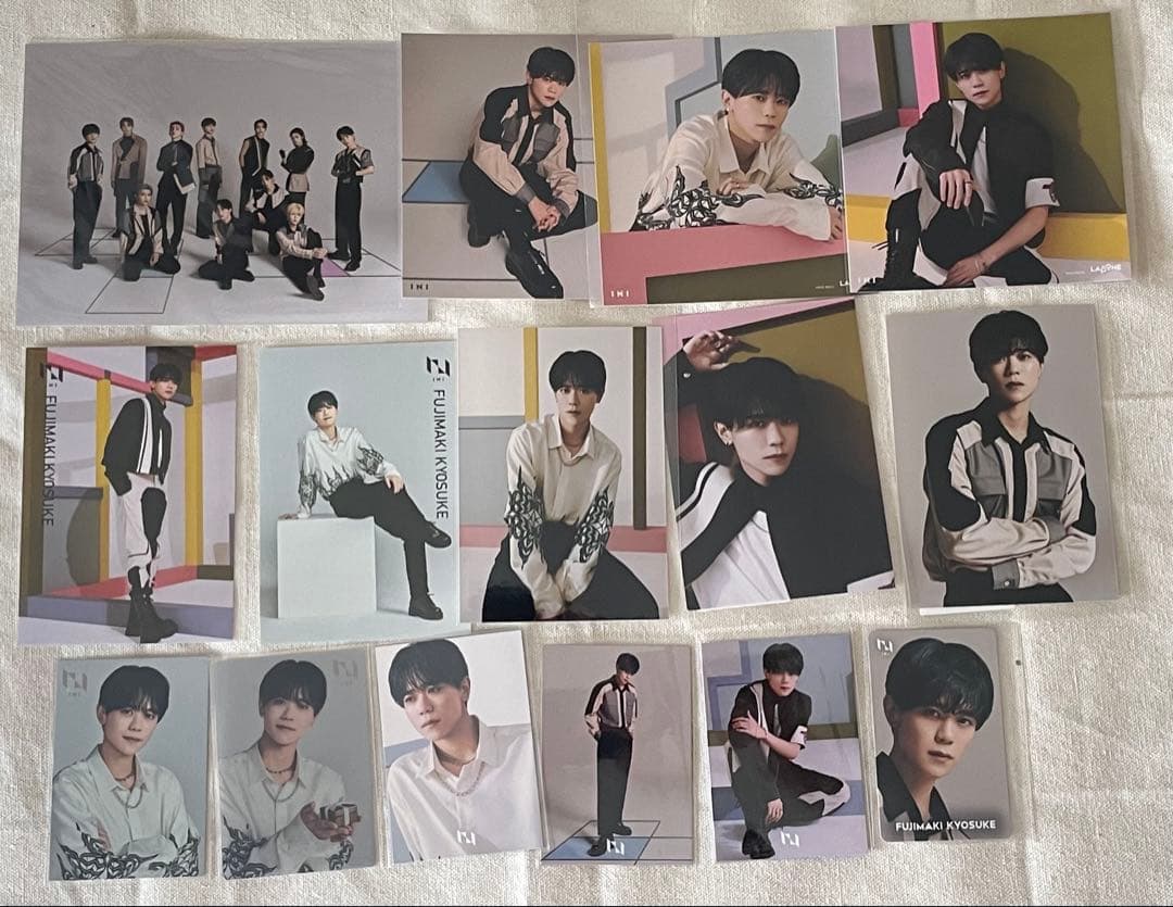 INI 藤牧京介 グッズ まとめ売り アクスタ トレカ ネームプレート など