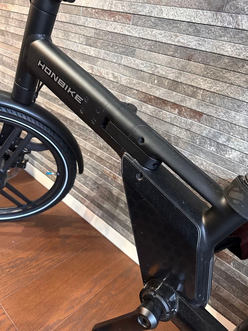 (新品)HONBIKE 電動アシスト自転車 ブラック　ホンバイク　付属品多数