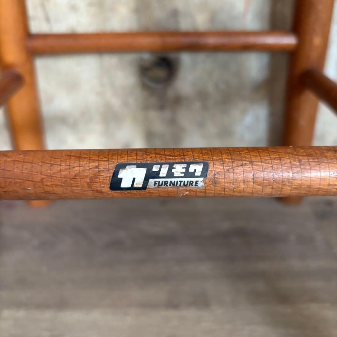 オールドカリモク　ヴィンテージ　スツール　①