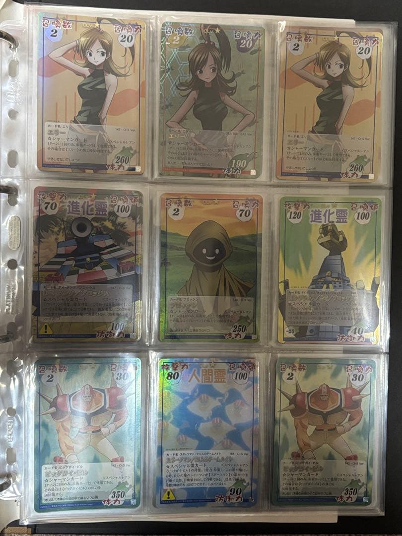 シャーマンキング トレカ ファイルセット