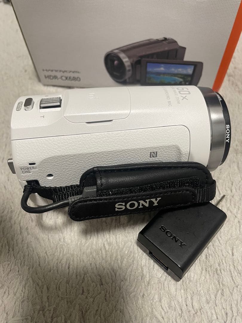 SONY HDR-CX680 レンズフィルター　バッテリー