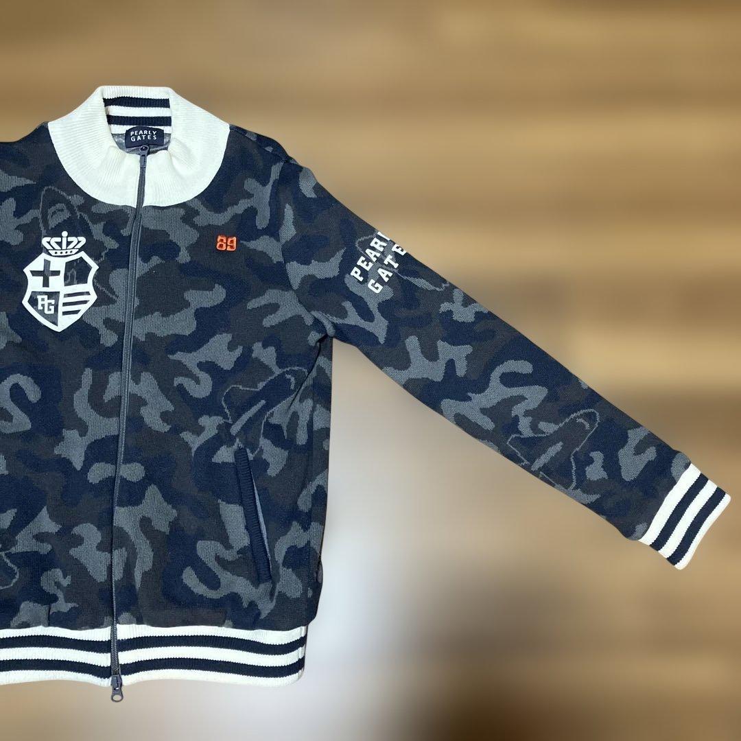 【匿名配送料込】PEARLY GATES ゴルフ　カモフラ柄　ブルゾン L