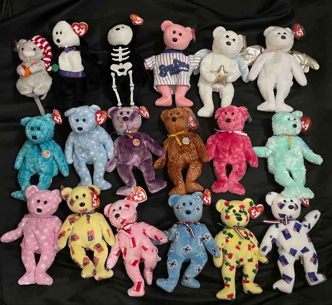 ty ビーニーベイビーズ　クマ等のセット売り