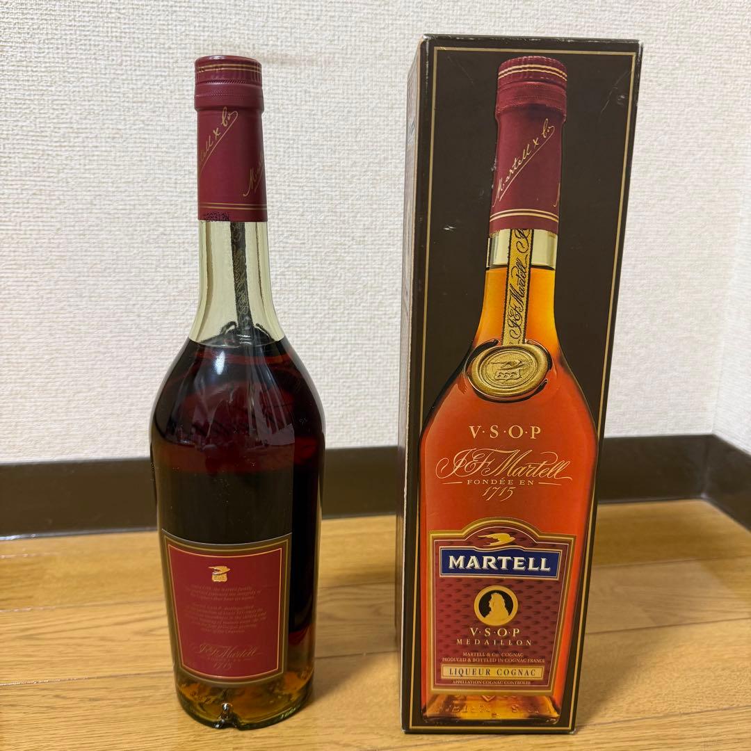 【箱付・未開栓】MARTELL VSOP メダイヨン 金牌 馬爹利 コニャック
