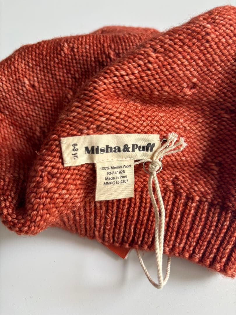 Misha&Puff ベレー帽　Popcorn Beret 6-8y