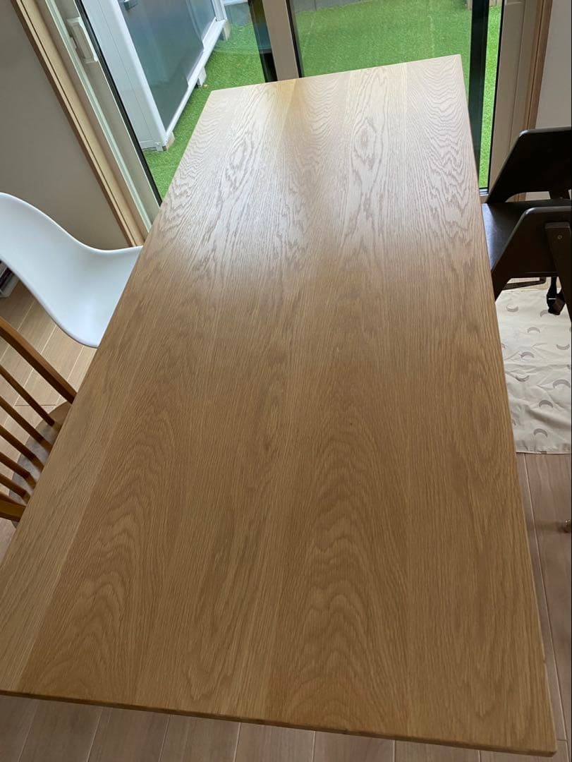 ダイニングテーブル　無印良品　6人掛け　ナチュラルウッド