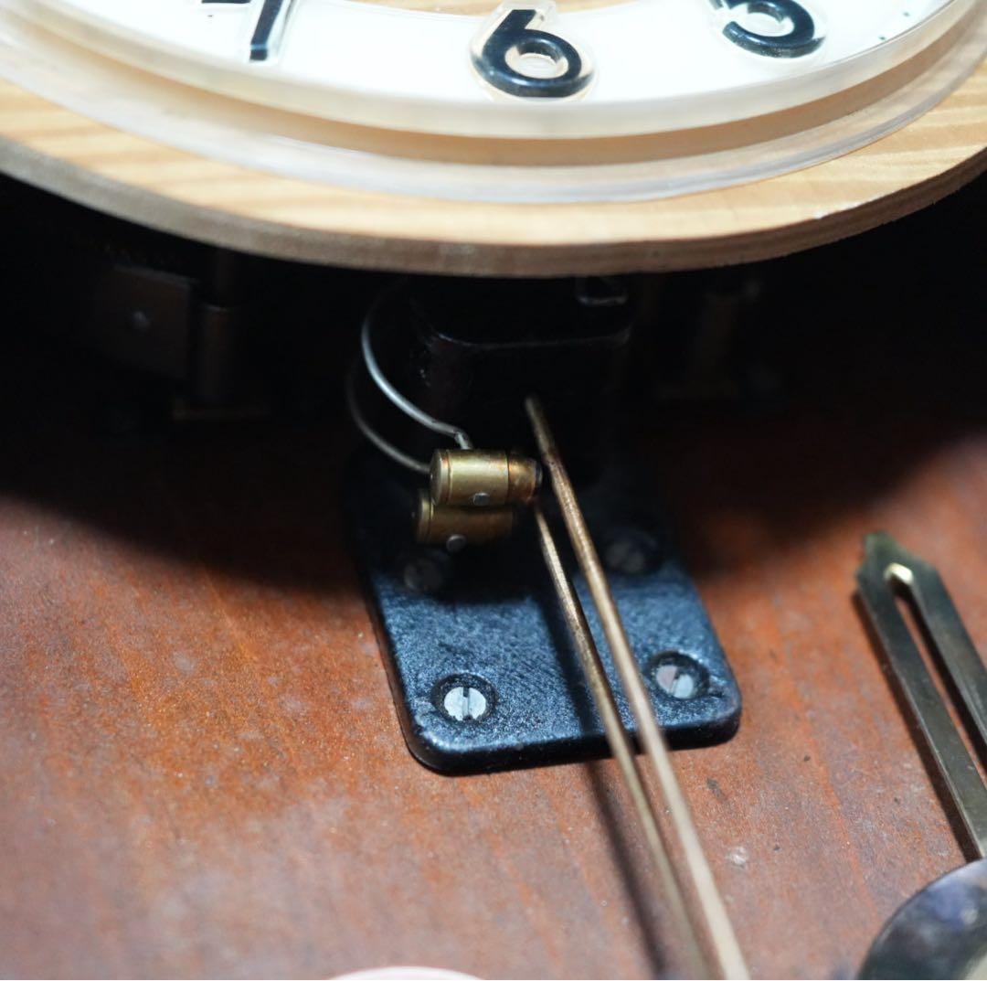 英計舎　ボンボン時計　振り子時計　柱時計　昭和レトロ