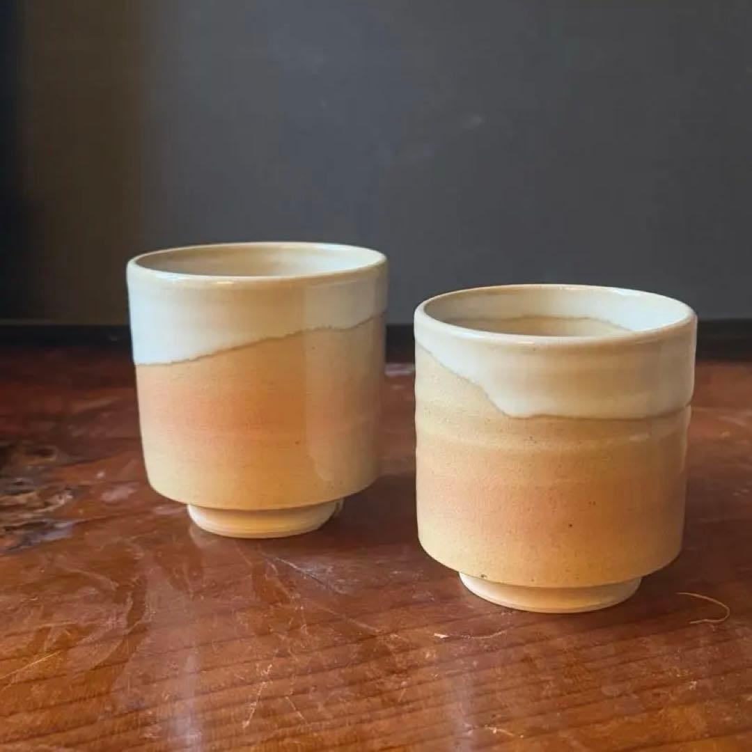 【萩焼窯元】湯呑み＊大野瑞峯@Hagi yaki by Zuiho Ohno