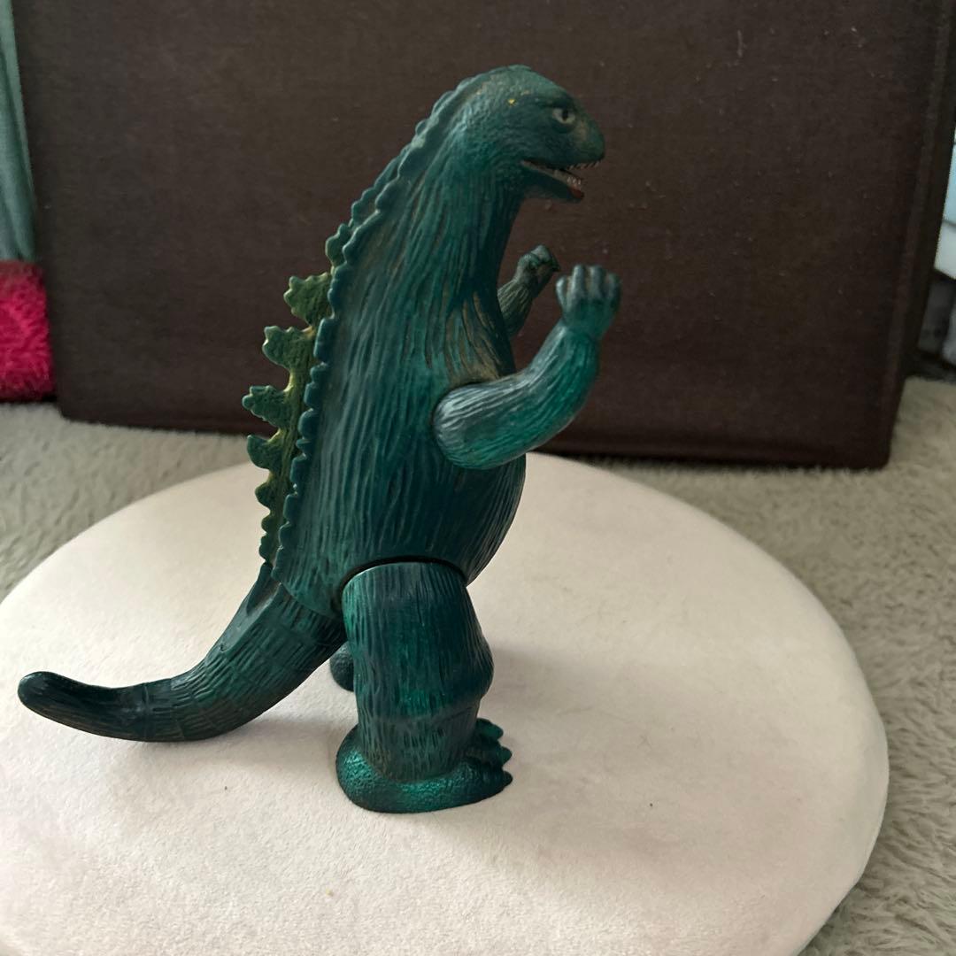 リ*ー様 ゴジラフィギュア 約22cm ダークグリーン　ブルマーク