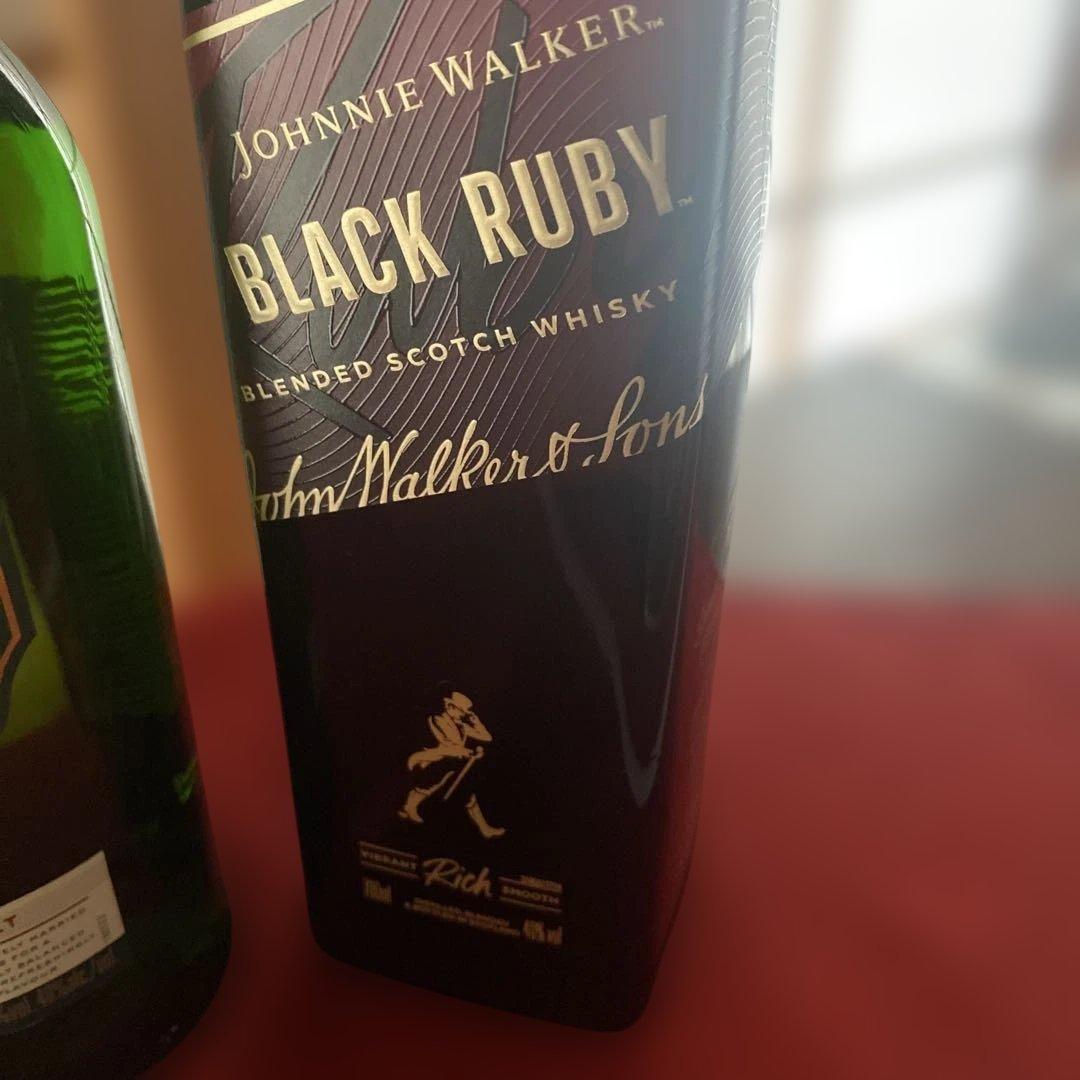 Glenfiddich12年 & JohnnieWalker BlackRuby