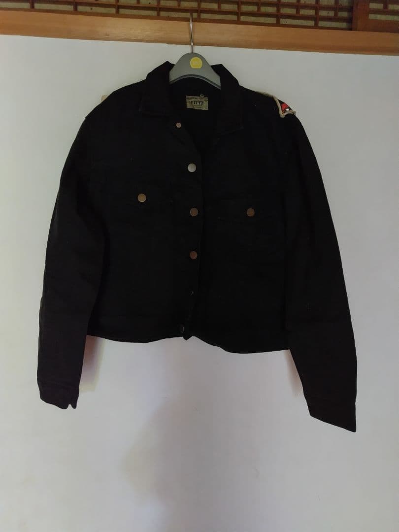 マイケル・モンロー デニムジャケット 黒 HANOI ROCKS