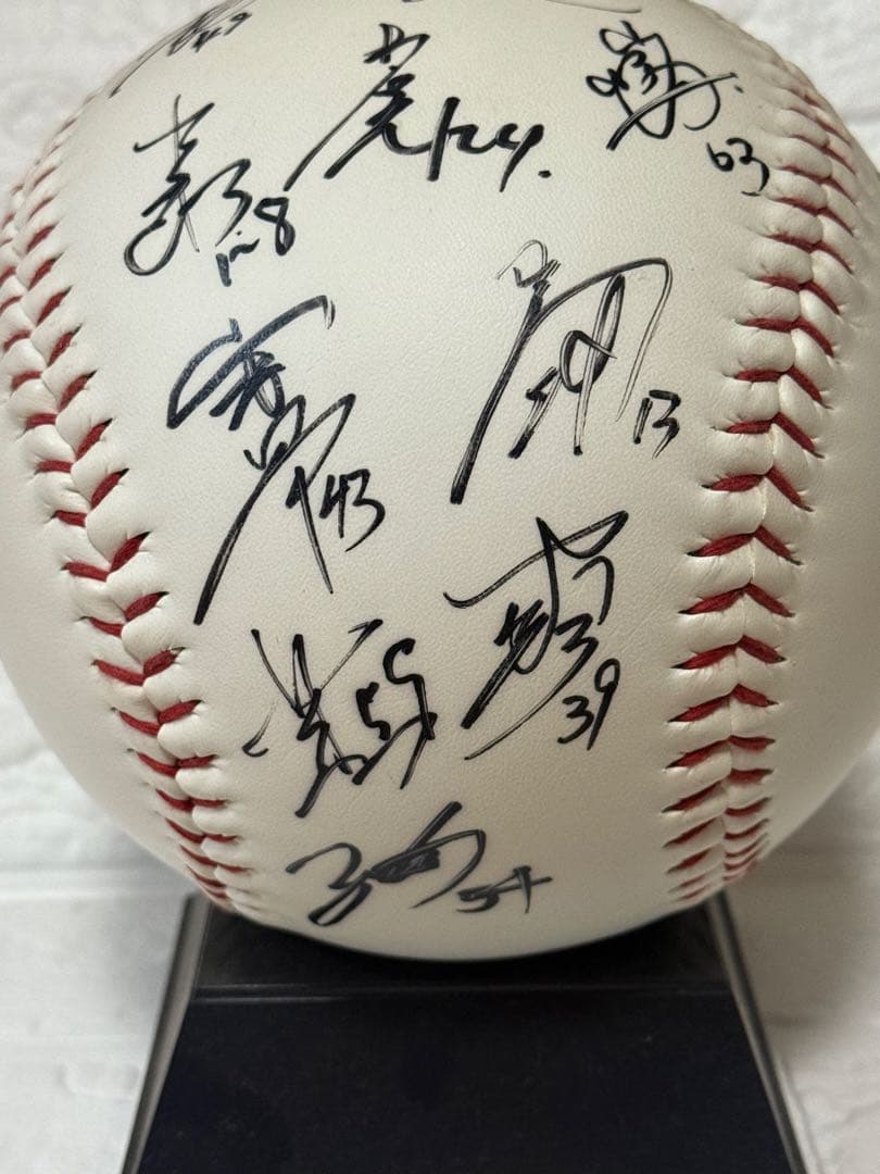 オリックス　サインボール　山本由伸