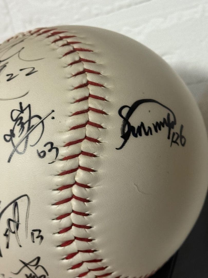 オリックス　サインボール　山本由伸