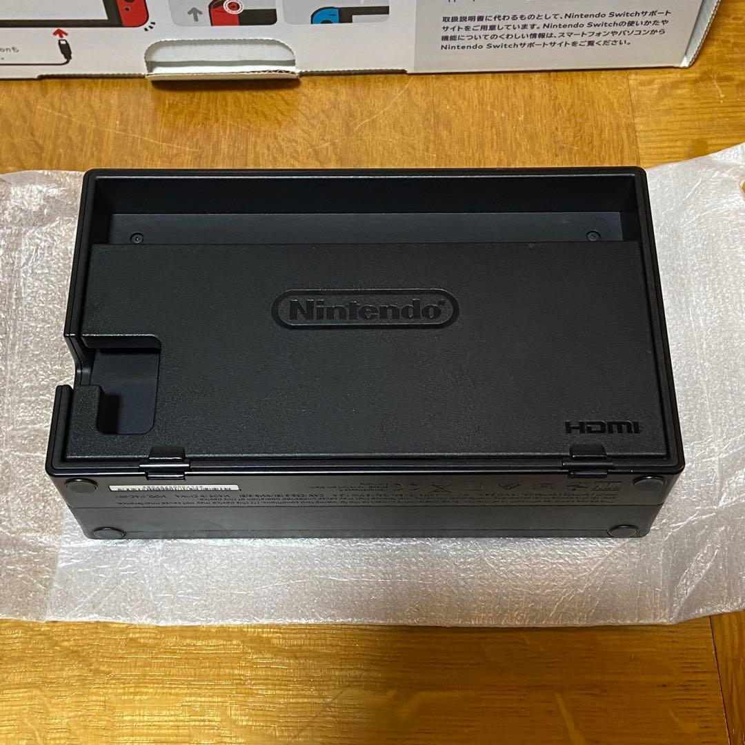 未対策機Switch初期型 フルセット128GB SD付 純正ケース付 ジャンク