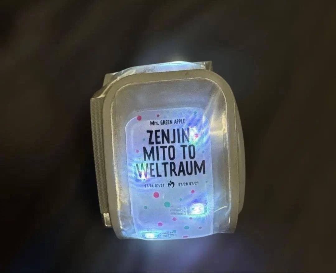 Mrs.GREENAPPLE ゼンジン未到　ライトバンド