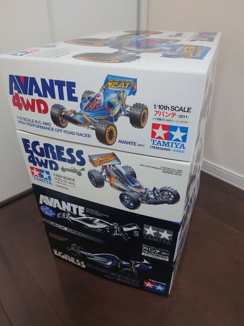 タミヤ【豪華4台セット】アバンテ・イグレス【新品・送料無料】